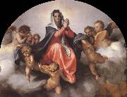 Andrea del Sarto Details of the Assumption of the virgin oil